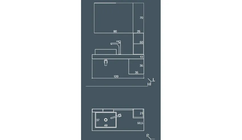 Bagno Azzurra Tecnico 