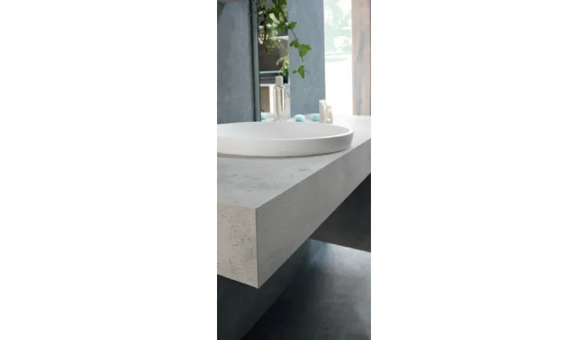 Bagno azzurra ed