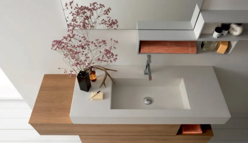 Bagno Azzurra fiori