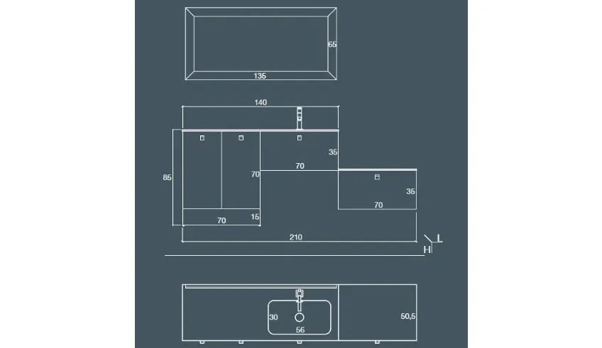 Bagno Azzurra Tecnico 