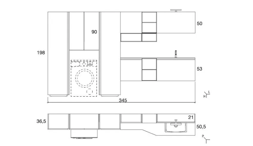 Lavanderia Bagno Azzurra Tecnico