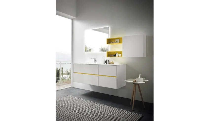 Bagno Azzurra Lime Specchio