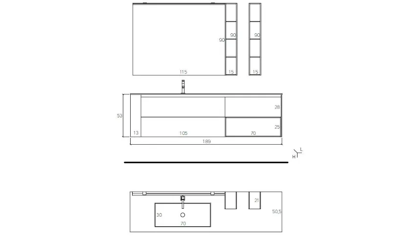 Bagno Azzurra Lime Tecnico