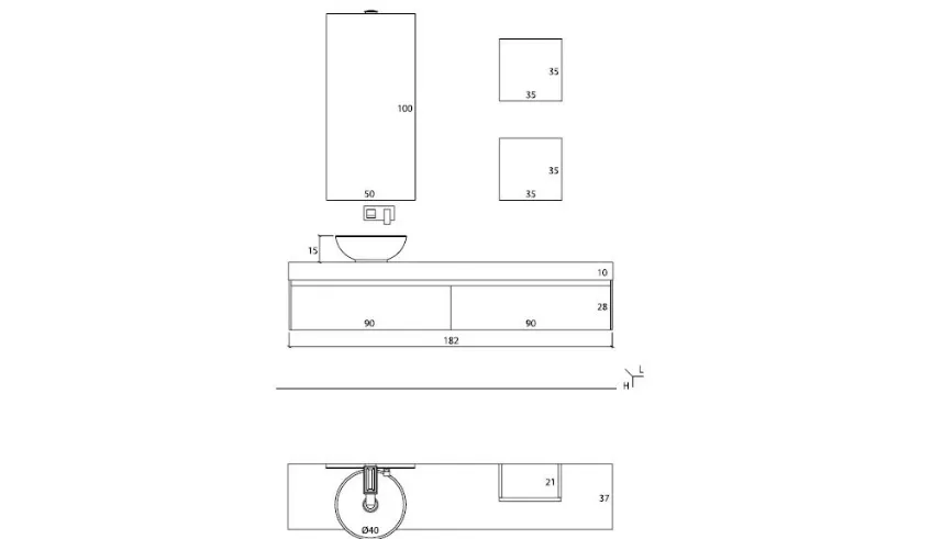 Bagno Azzurra Lime Tecnico