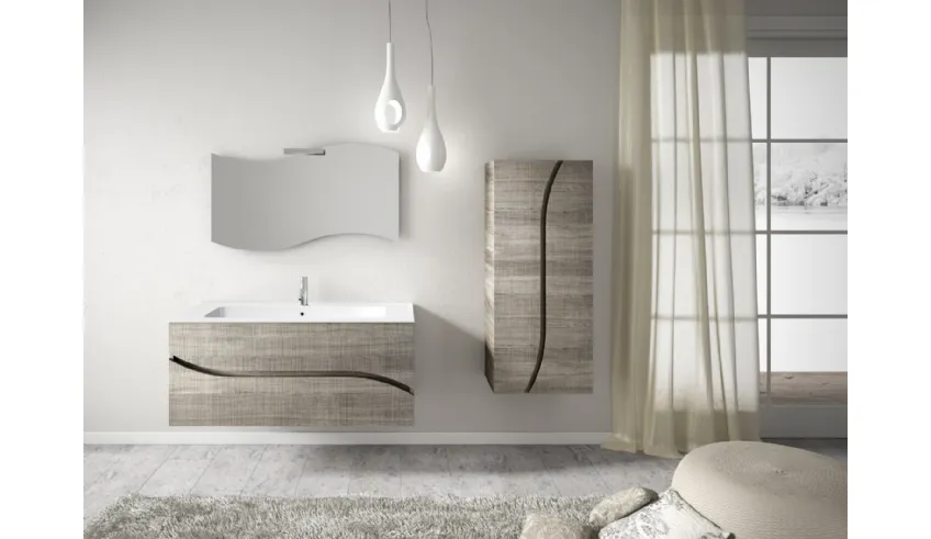 mobile bagno sospeso