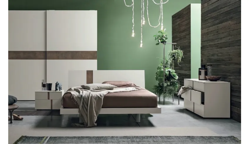 Letto Tomasella verde