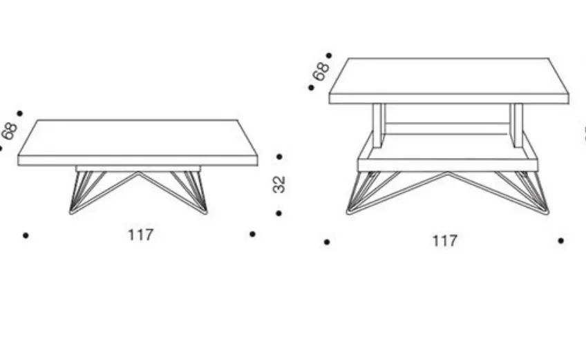 Tavolo Ozzio tecnico