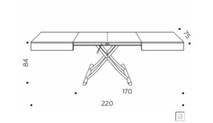 Tavolo Ozzio tecnico 2