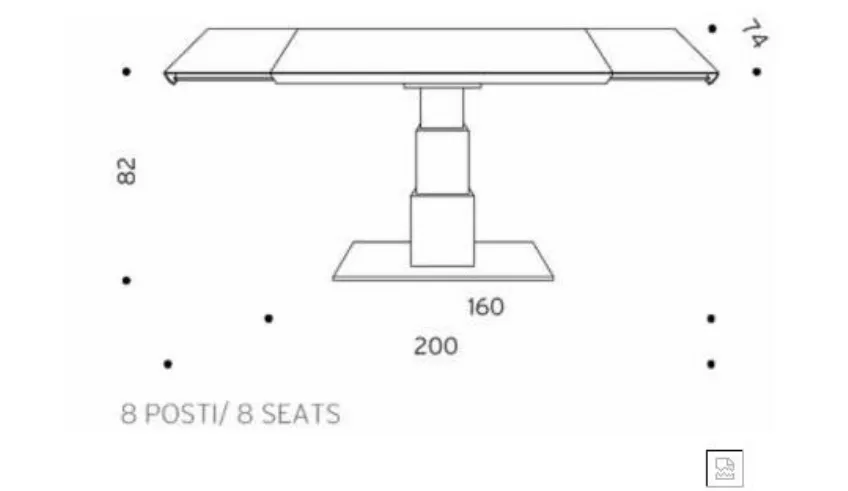 Tavolo Ozzio tecnico 2