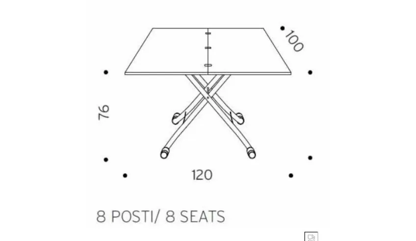 Tavolo Ozzio tecnico 2